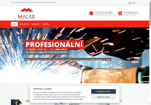 MALÁR s.r.o. nabízí práci na pozici ZÁMEČNÍK M/Ž v obci Břeclav