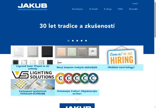 JAKUB ELEXMAYER, s.r.o. nabízí práci na pozici Skladový manipulant v obci Plzeň