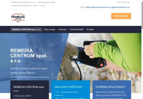 Zobrazit webové stránky REMEDIA CENTRUM, spol. s r.o.