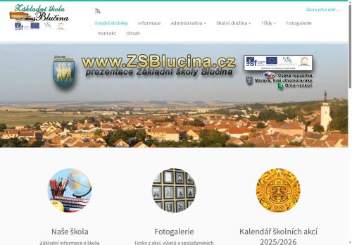 Zobrazit webové stránky ZŠ Blučina