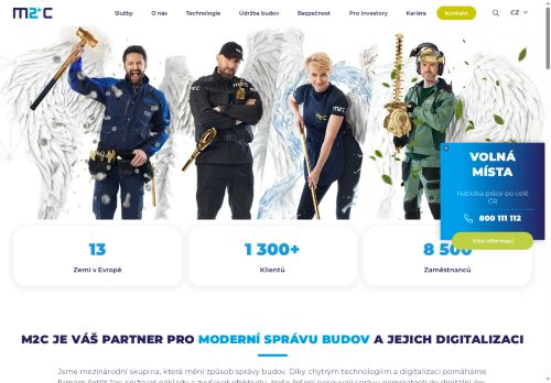 Mark2 Corporation Czech a.s. nabízí práci na pozici Strážný (m/ž) v obci Cerhenice