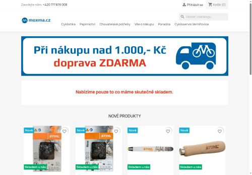 Zobrazit webové stránky MOXMA.cz