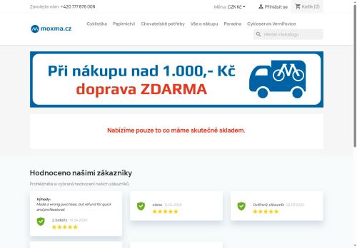 Zobrazit webové stránky MOXMA.cz