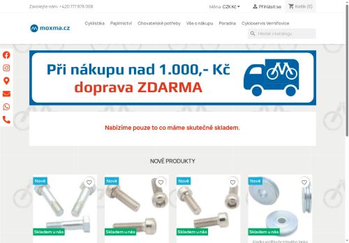 Zobrazit webové stránky MOXMA.cz