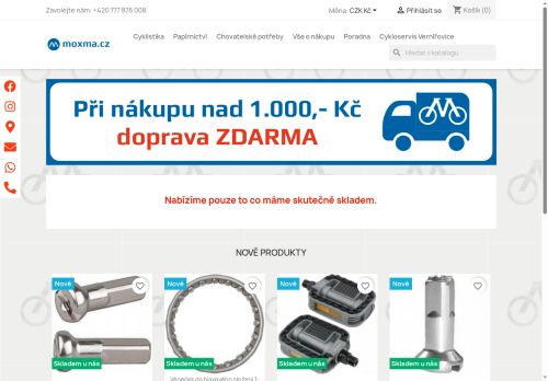 Zobrazit webové stránky MOXMA.cz