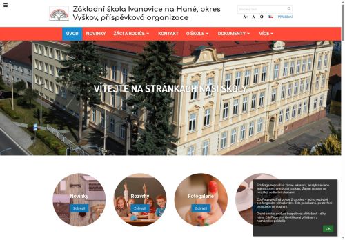 Zobrazit webové stránky ZŠ Ivanovice na Hané