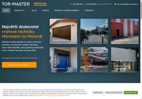 TOR-MASTER, s.r.o. nabízí práci na pozici Montér (m/ž) v obci Vyškov