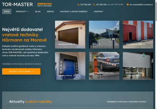 TOR-MASTER, s.r.o. nabízí práci na pozici Montér (m/ž) v obci Vyškov