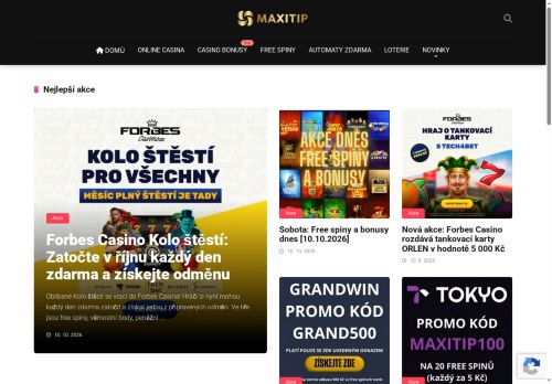 Zobrazit webové stránky MAXI-TIP a.s.
