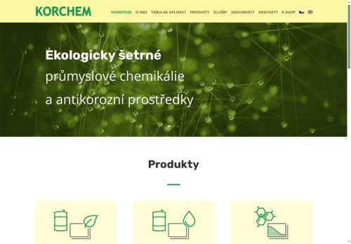 Zobrazit webové stránky KORCHEM, s.r.o.