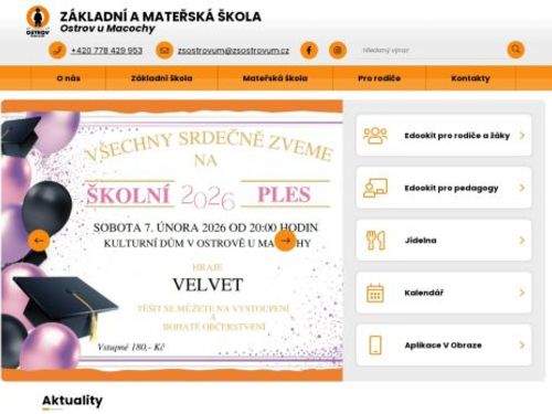 ZŠ a MŠ Ostrov u Macochy