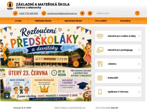 ZŠ a MŠ Ostrov u Macochy