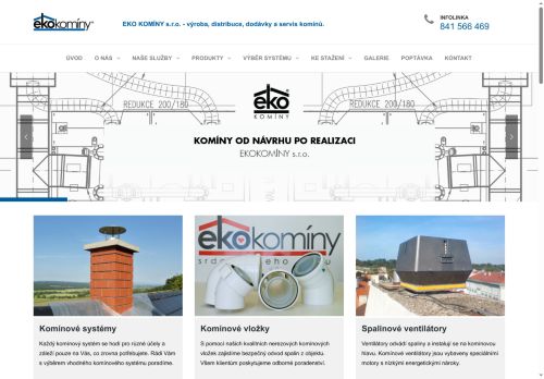 Zobrazit webové stránky EKO KOMÍNY, s.r.o.