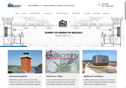 Zobrazit webové stránky EKO KOMÍNY, s.r.o.