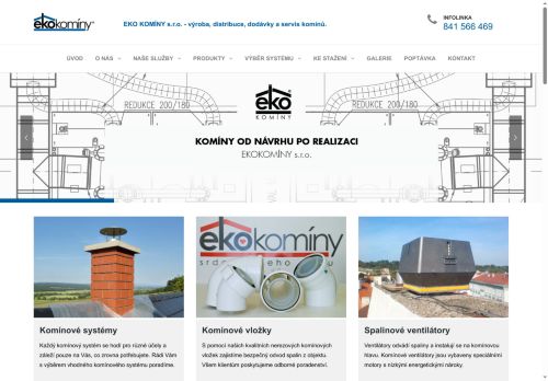 Zobrazit webové stránky EKO KOMÍNY, s.r.o.