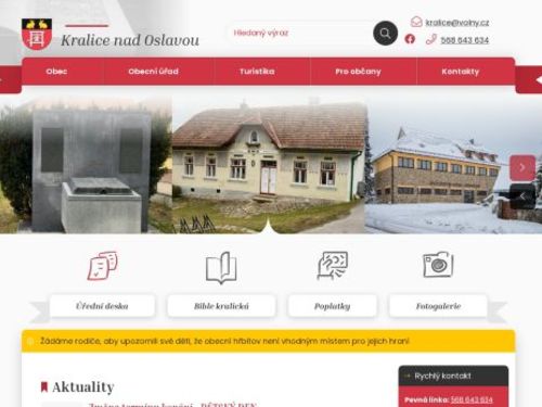 Obecní úřad Kralice nad Oslavou