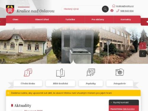 Obecní úřad Kralice nad Oslavou