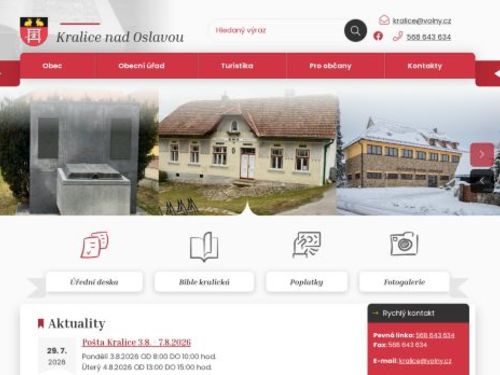 Obecní úřad Kralice nad Oslavou
