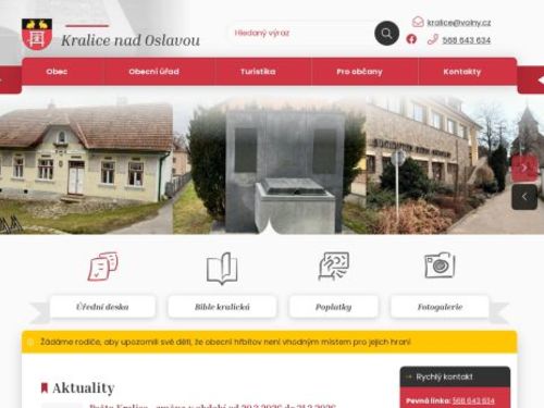 Obecní úřad Kralice nad Oslavou