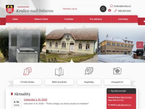 Obecní úřad Kralice nad Oslavou