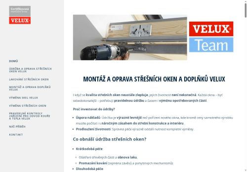 Zobrazit webové stránky Servis a oprava střešních oken