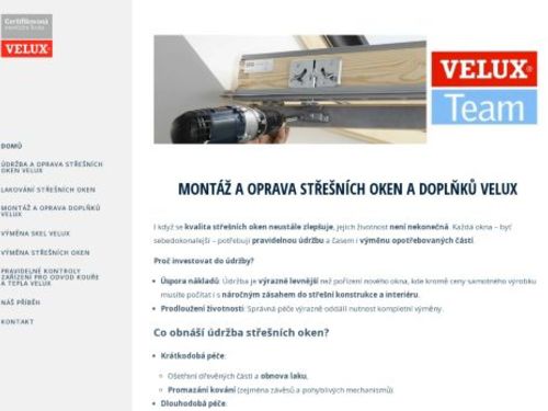 Servis a oprava střešních oken