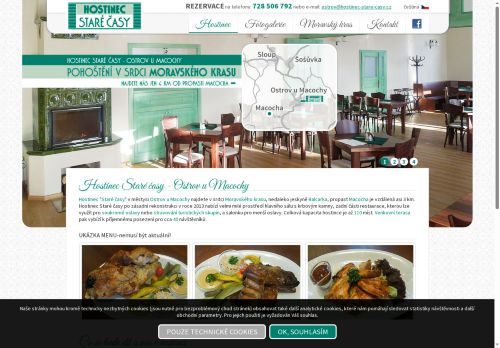 Zobrazit webové stránky Hostinec Staré časy