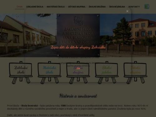 ZŠ a MŠ Jana Blahoslava