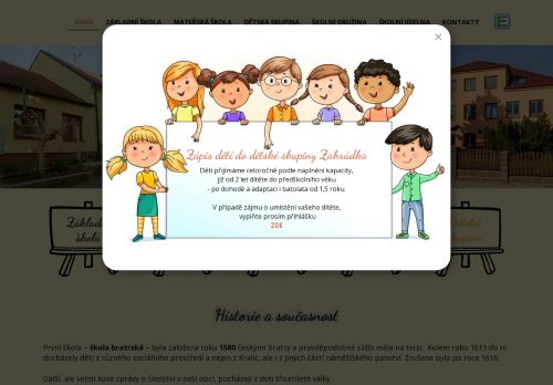 Zobrazit webové stránky ZŠ a MŠ Jana Blahoslava