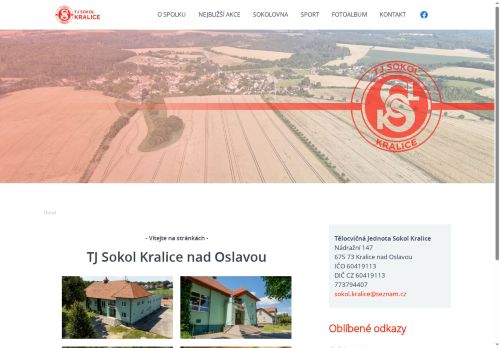 Zobrazit webové stránky Tělocvičná jednota Sokol