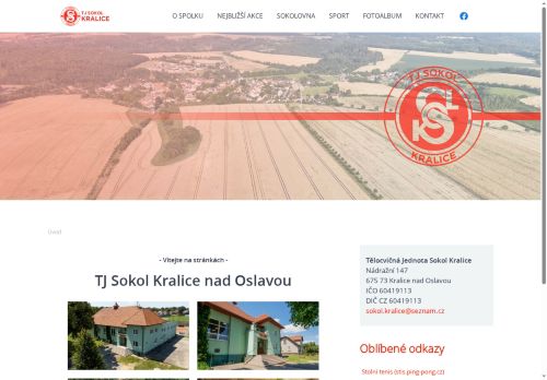 Zobrazit webové stránky Tělocvičná jednota Sokol