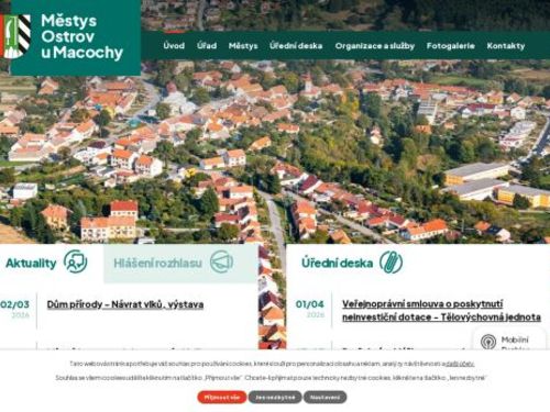 Úřad městyse Ostrov u Macochy