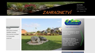 Zobrazit webové stránky Josef Sedlák - zahradnické služby