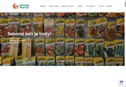 Zobrazit webové stránky Zahrada Matúšů s.r.o.