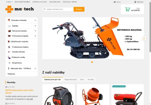 Zobrazit webové stránky Ing. Vojtěch Malý - Stavební mechanizace