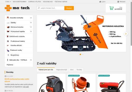 Zobrazit webové stránky Ing. Vojtěch Malý - Stavební mechanizace