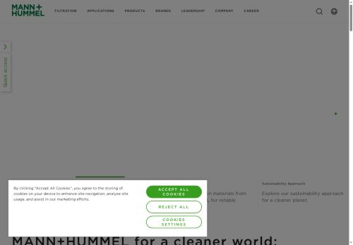 MANN + HUMMEL Service s.r.o. nabízí práci na pozici Sales Project Manager v obci Brno