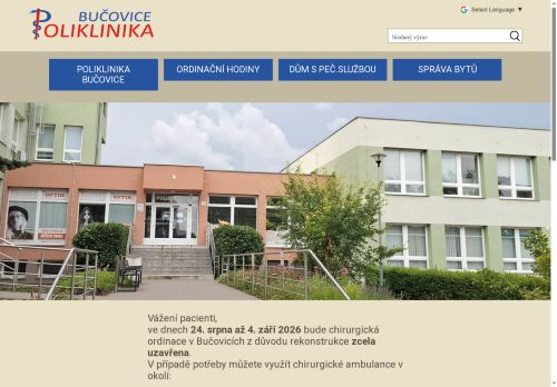 Zobrazit webové stránky Chirurgická ambulance - MUDr. Oldřich Pospíšil
