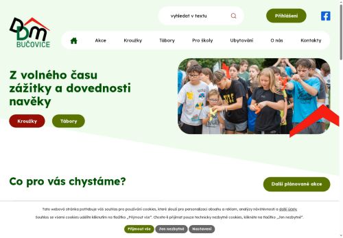 Zobrazit webové stránky Dům dětí a mládeže Bučovice