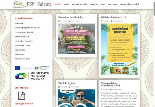 Zobrazit webové stránky Dům dětí a mládeže Bučovice