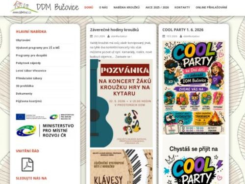 Dům dětí a mládeže Bučovice