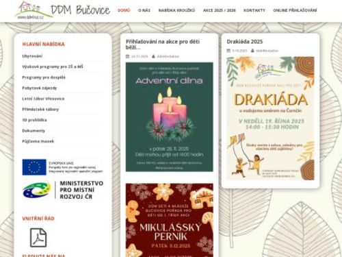 Dům dětí a mládeže Bučovice