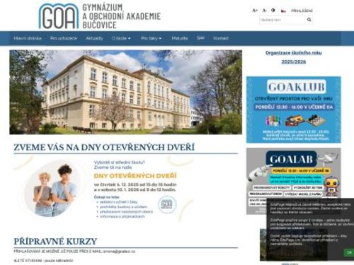 Gymnázium a Obchodní akademie Bučovice