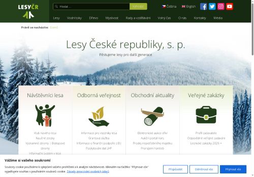 Zobrazit webové stránky Lesní správa Bučovice