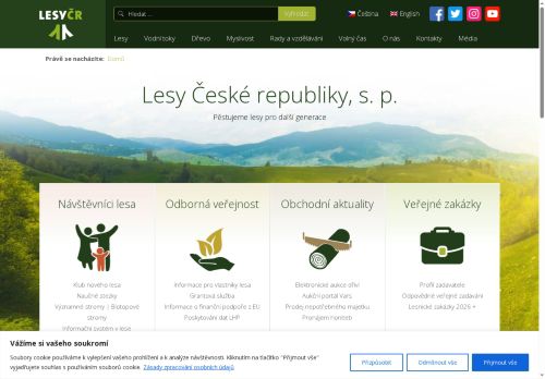 Zobrazit webové stránky Lesní správa Bučovice