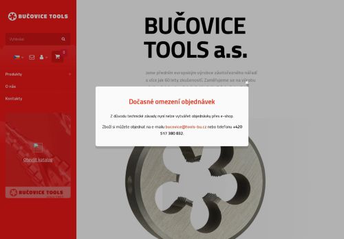 Zobrazit webové stránky BUČOVICE TOOLS, a.s.