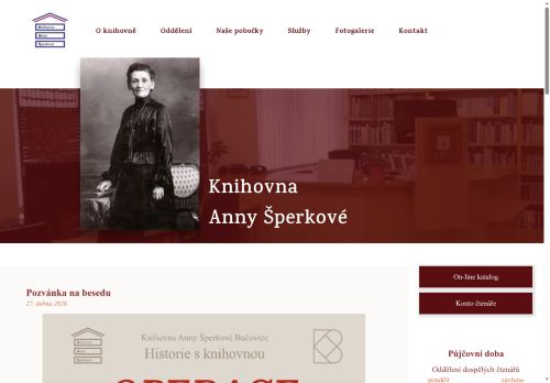 Zobrazit webové stránky Městská knihovna Bučovice