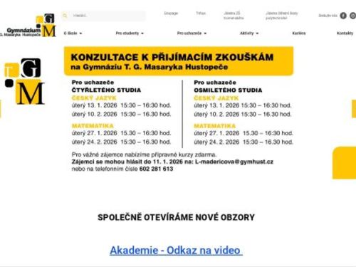 Gymnázium T. G. Masaryka