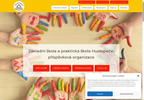 Zobrazit webové stránky Základní a praktická škola Hustopeče