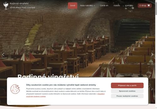 Zobrazit webové stránky První vinařská spol. s r. o.